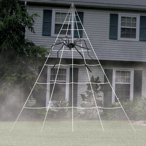 Forum Novelties Giant White Spider Web Halloween Party Decoration 60 Inches